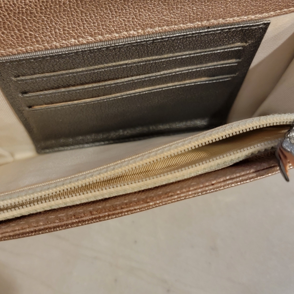 Chanel Champagne/Rose Wallet | Mixed Metal | Excellent Condition - Picture 7 of 11